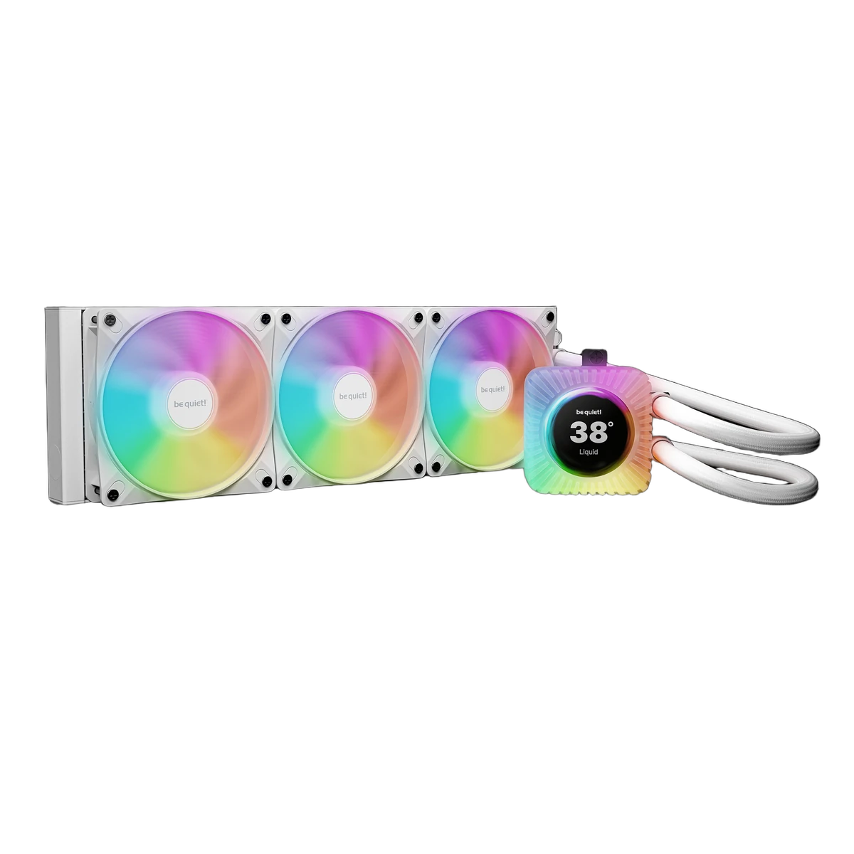be quiet! Light Loop IO LCD | 360mm White